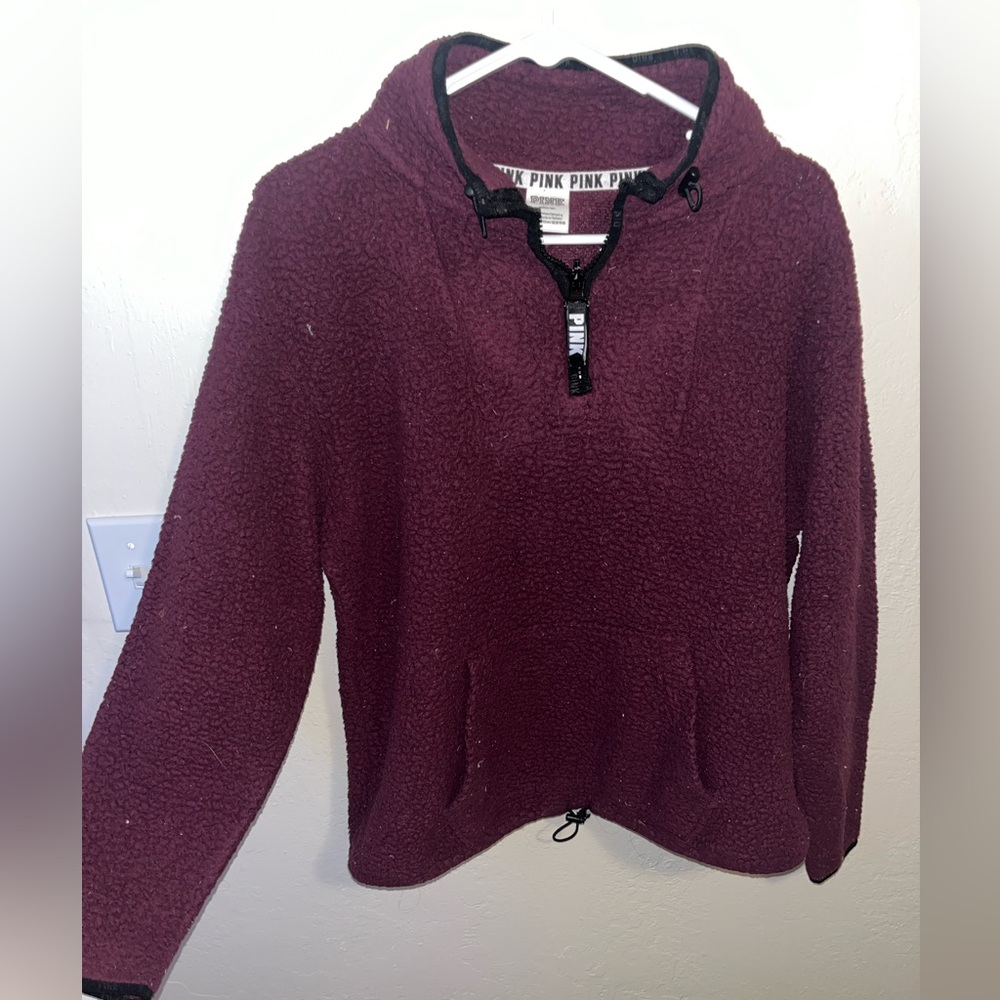 PINK Sherpa jacket